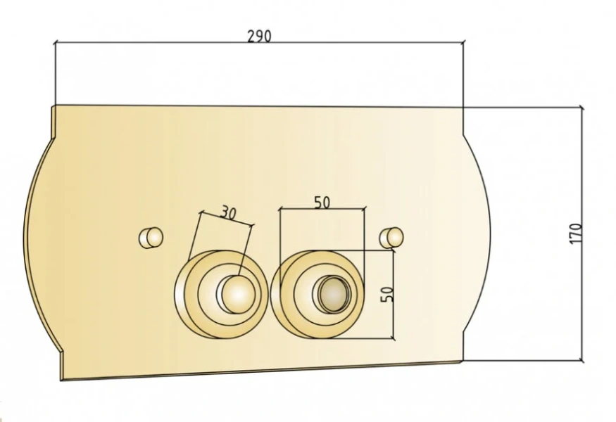 Клавиша смыва Boheme Imperiale золото - фото 2
