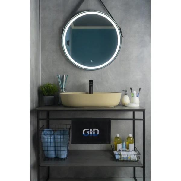 Раковина GID Lago Sr1346 61 см светло-коричневая - фото 3