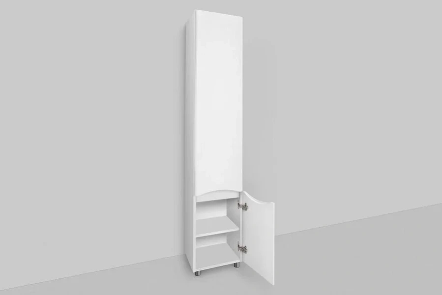 Шкаф-пенал напольный Am.Pm Like 35 см правый белый глянец index_1 - фото 10