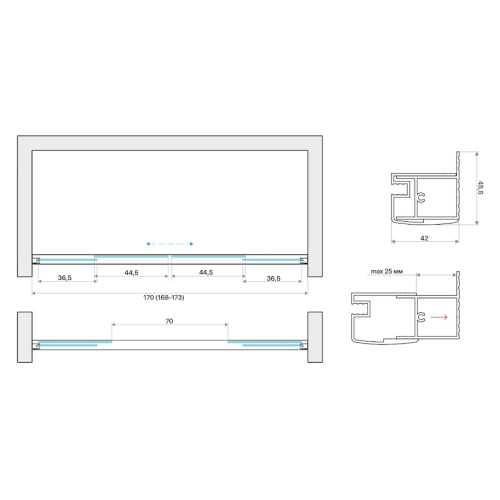 Схема, хромированный профиль - фото 4