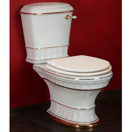 Унитаз компакт Migliore Gianeta ML.GNT-25.801 /ML.GNT-25.802 с золотой отделкой, напольные - фото 2