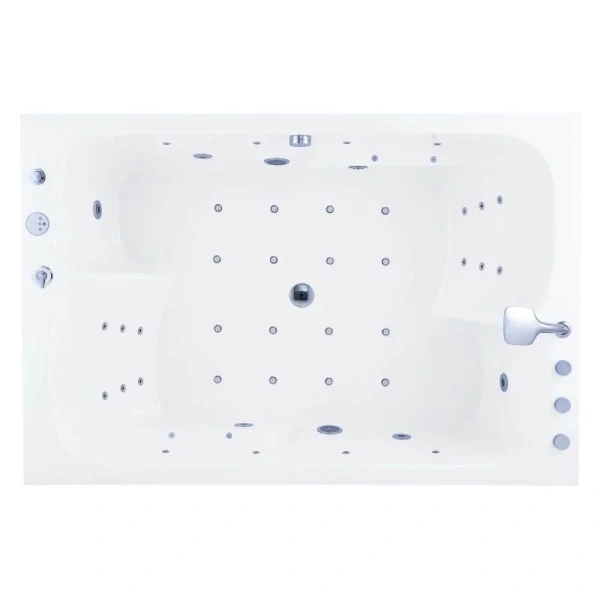 Ванна гидромассажная SSWW A1905 CGSP, 180 x 120 см, с подсветкой, белая - фото 2