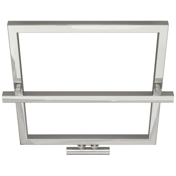 Полотенцесушитель водяной Сунержа Штиль EU50+ 53х53 см без покрытия - фото 4