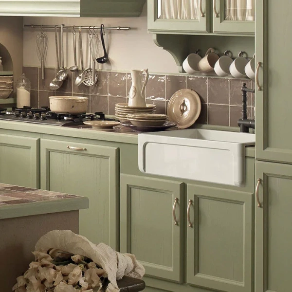 Мойка для кухни Kerasan Hannah 76 см белая - фото 3