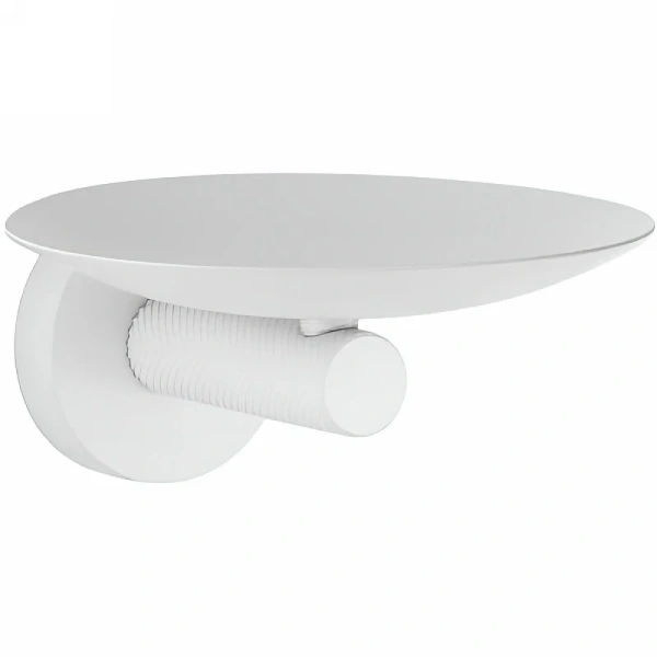 Мыльница Boheme Uno Matt White - фото 1