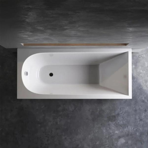 Ванна акриловая Am.Pm Spirit 170х75 см пристенная, прямоугольные - фото 5