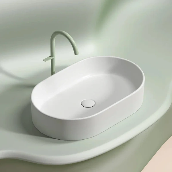 Раковина Ceramica Nova Element 60 см белая матовая, одинарные - фото 8