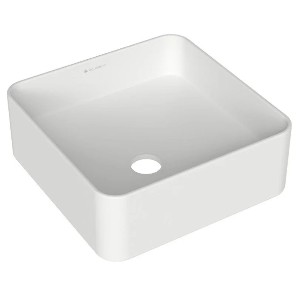 Раковина Aqueduto ESPIRAL 37 см белая матовая - фото 1