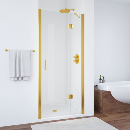 Душевая дверь стекло прозрачное Vegas-glass AFP 100 01 R, хром, бронза, золото, белые, другие - фото 4