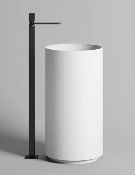 Раковина напольная Salini Armonia 201 45 см глянцевая - фото 2