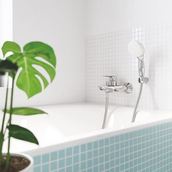 Смеситель для ванны Grohe BauFlow хром - фото 3