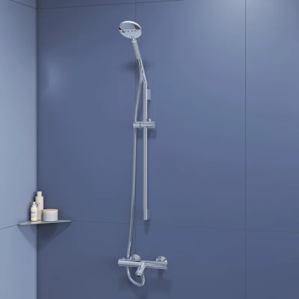 Душевая стойка RGW Shower Panels SP-23 хром, со смесителем - фото 8