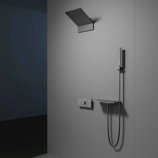 Душевой комплект Vincea Futura вороненая сталь, другие - фото 3