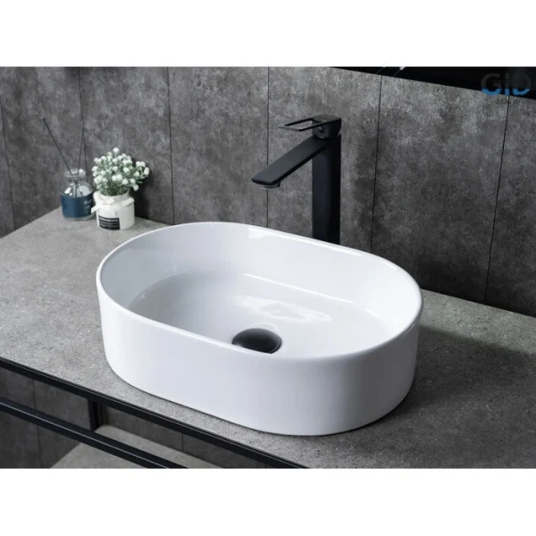 Раковина GID Lago N1330 47 см белая - фото 2