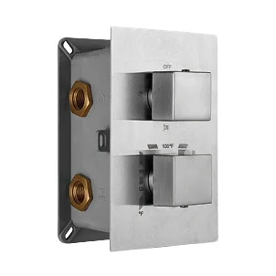 Смеситель для душа RGW Shower Panels SP-42 с квадратными ручками - фото 1