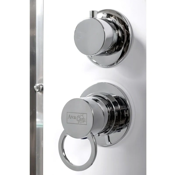 Душевая кабина Deto EM 120x80 см правая, со стеклянными задними стенками - фото 8