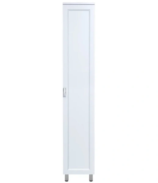 Шкаф-пенал напольный Misty Дива 35 см белый правый - фото 3