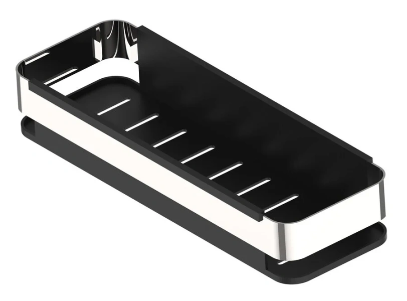 Полочка для ванной IDDIS нержавеющая сталь - фото 1