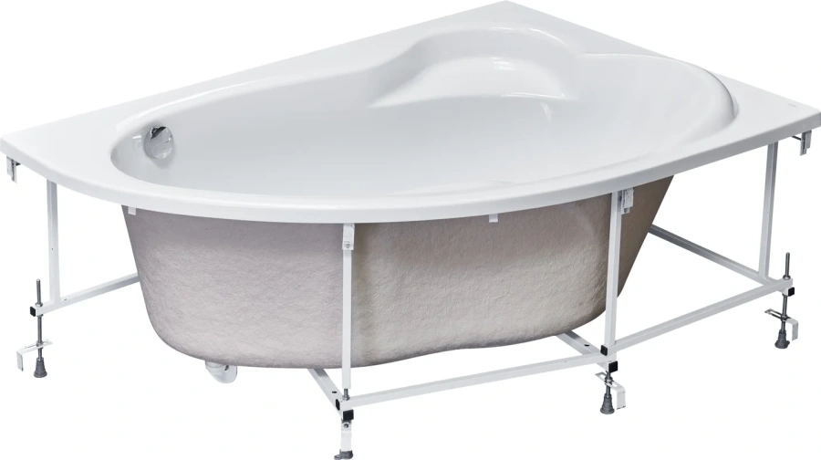 Ванна акриловая Roca Luna 170x115 см правая, асимметричные - фото 4