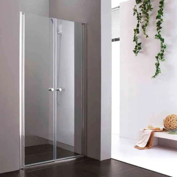 Душевая дверь в нишу Cezares Elena 175 см с прозрачным стеклом - фото 1