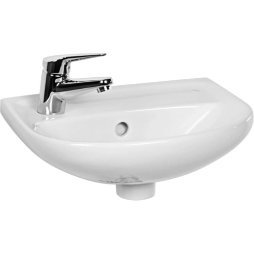 Раковина Jika Lyra 40 см отверстие под смеситель слева - фото 1