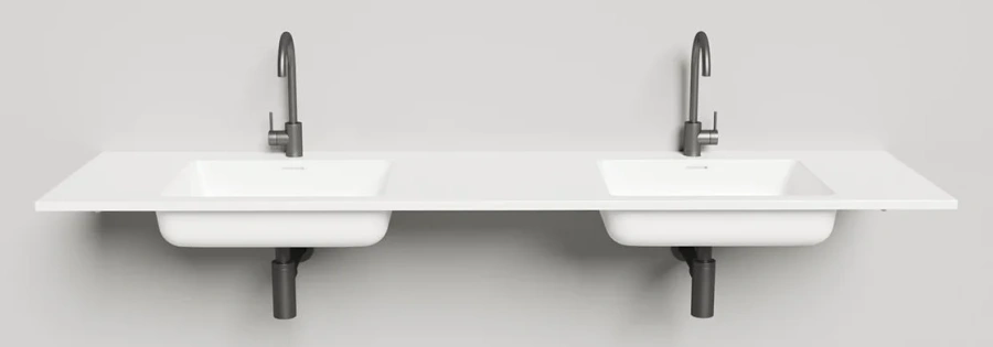 Раковина Salini Onda 180 см покраска по RAL полностью - фото 3