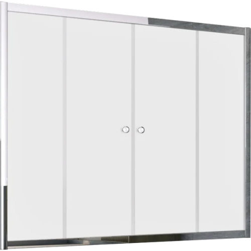 Душевая шторка на ванную стекло сатин Vegas-glass Z2V 160 10, стеклянные - фото 5