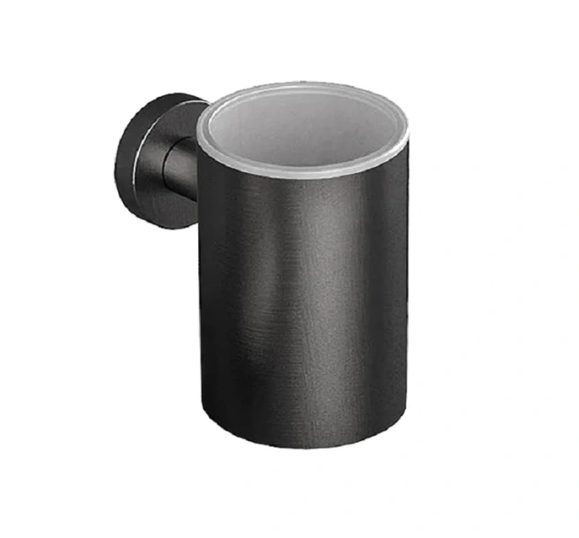Стакан для ванной Colombo Plus графит матовый - фото 1