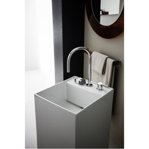 Раковина напольная Laufen Kartell 37 см белая без покрытия LCC, напольные, свободностоящие - фото 3