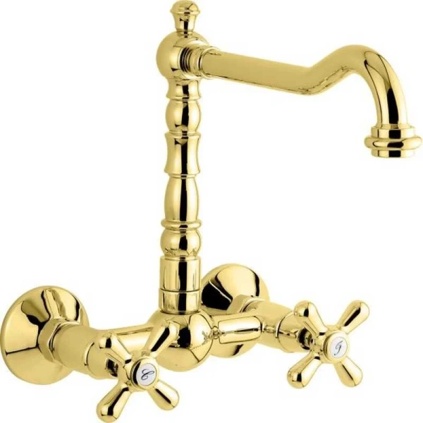Смеситель для кухни, золото, Emmevi Deco Old - фото 4