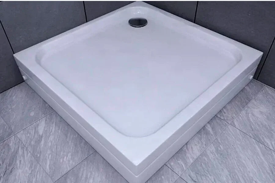 Душевой поддон Акватек 80x80 см квадратный - фото 4