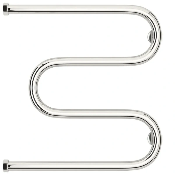 Полотенцесушитель водяной Сунержа М-образный 50х50 см хром, хром - фото 3