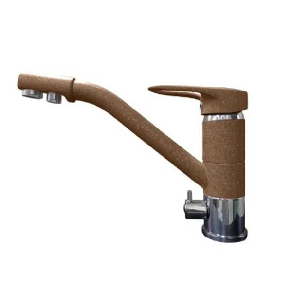 Ванна из искусственного камня Migliore Milady 185х82 см фурнитура хром - фото 1