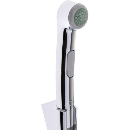 Гигиеническая лейка с держателем и шлангом Hansgrohe хром - фото 2