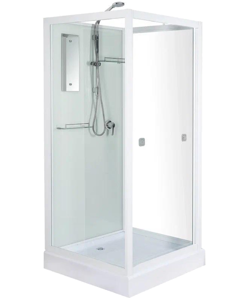 Душевая кабина River 90x90 см без крыши - фото 2