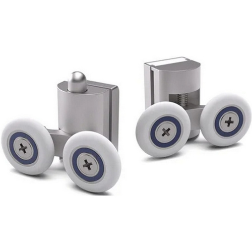 Душевая шторка на ванную профиль матовый хром стекло сатин Vegas-glass, 180 см - фото 2