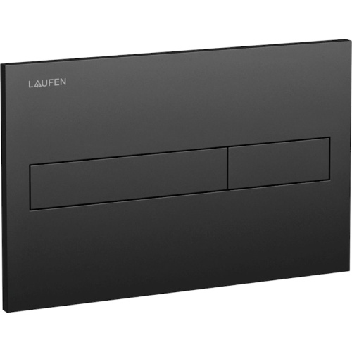 Клавиша смыва Laufen Lis черная матовая - фото 1