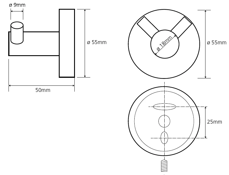 Крючок для ванной Bemeta Neo двойной - фото 2
