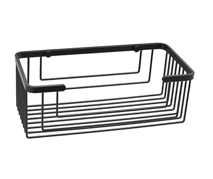 Полочка для ванной WasserKRAFT черная - фото 1