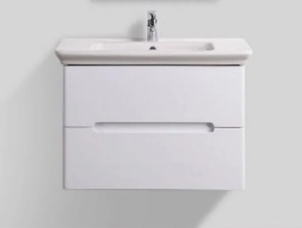 Тумба под раковину подвесная BelBagno Torino 80 см bianco lucido