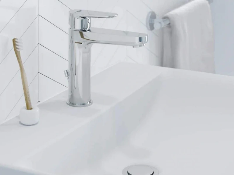 Смеситель для раковины Ideal Standard Cerafine O BC699 с донным клапаном, на раковину - фото 6