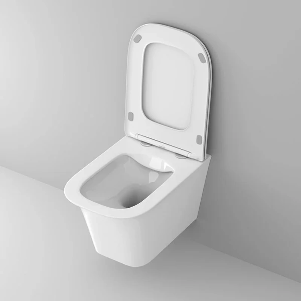 Унитаз подвесной Grossman Classic белый, недорогие, безободковые, сиденье с микролифтом , с антивсплеском - фото 5