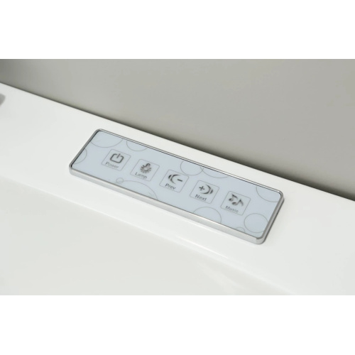 Ванна акриловая Black&White Galaxy 500800 160x100 см гидромассажная, белые - фото 7