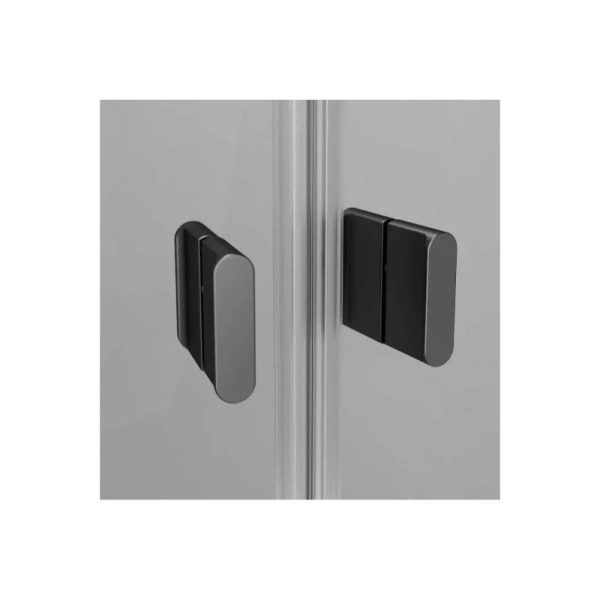 Душевой уголок Am.Pm X-Joy 80x80 см черный профиль, недорогие, стеклянные, угловые, c поддоном - фото 6