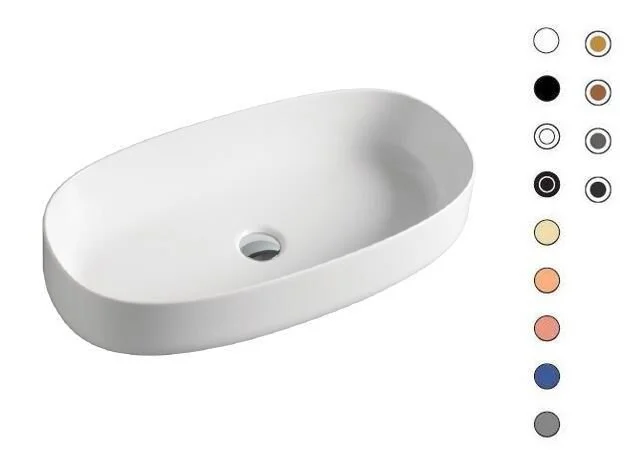 Раковина накладная, ombra bruciata, Artceram Cognac, накладные (на столешницу), пристенные - фото 3