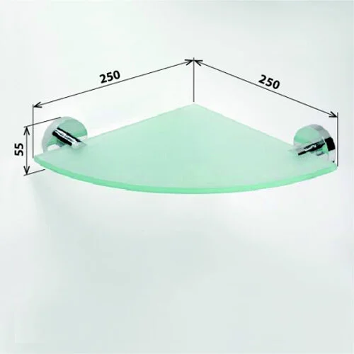 Полочка для ванной Bemeta Omega хром - фото 3