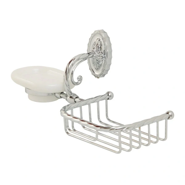 Мыльница с решеткой для ванной Migliore Edera 16 настенная