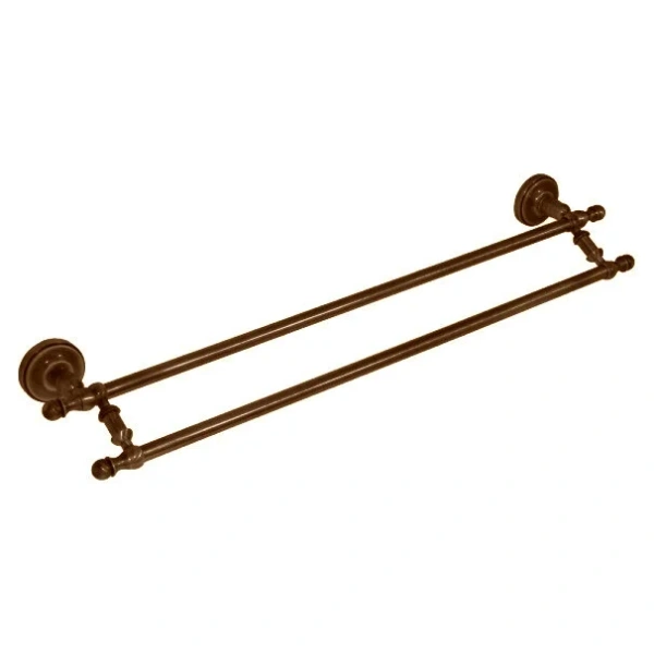 Полотенцедержатель для ванной двойной, тосканская бронза, Migliore Mirella, нет в наличии - фото 2