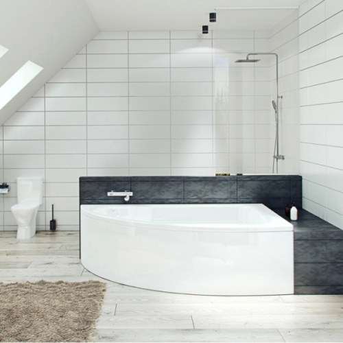 Ванна акриловая Santek Гоа 150х100 см правая - фото 3