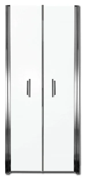 Душевая дверь Jacob Delafon Contra 80 см хром двустворчатая - фото 1